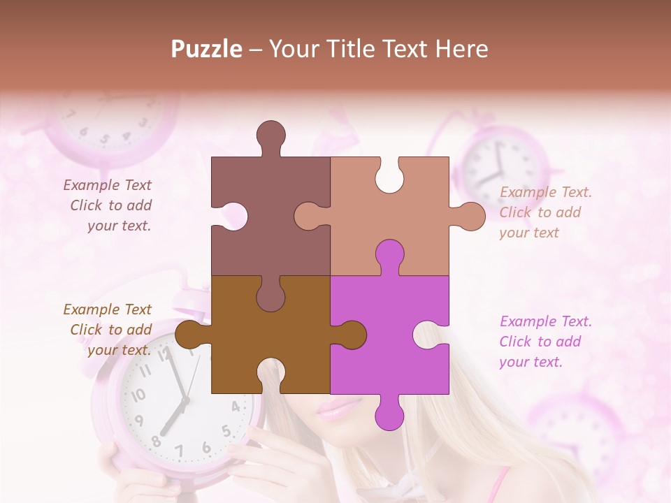 Bokeh Playful Young PowerPoint Template