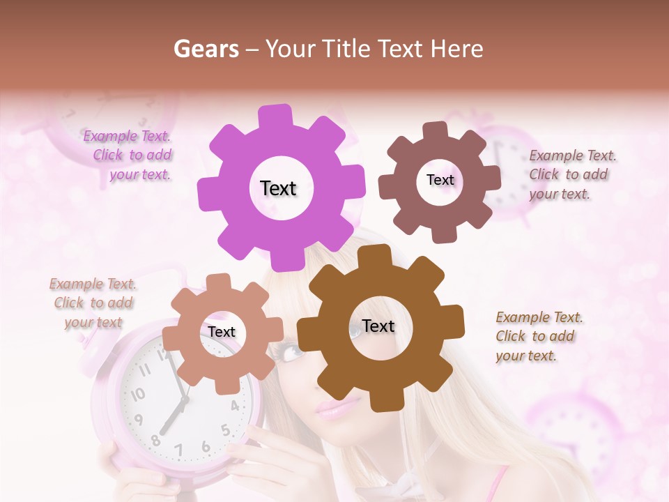 Bokeh Playful Young PowerPoint Template