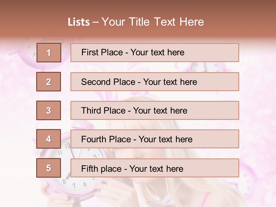 Bokeh Playful Young PowerPoint Template