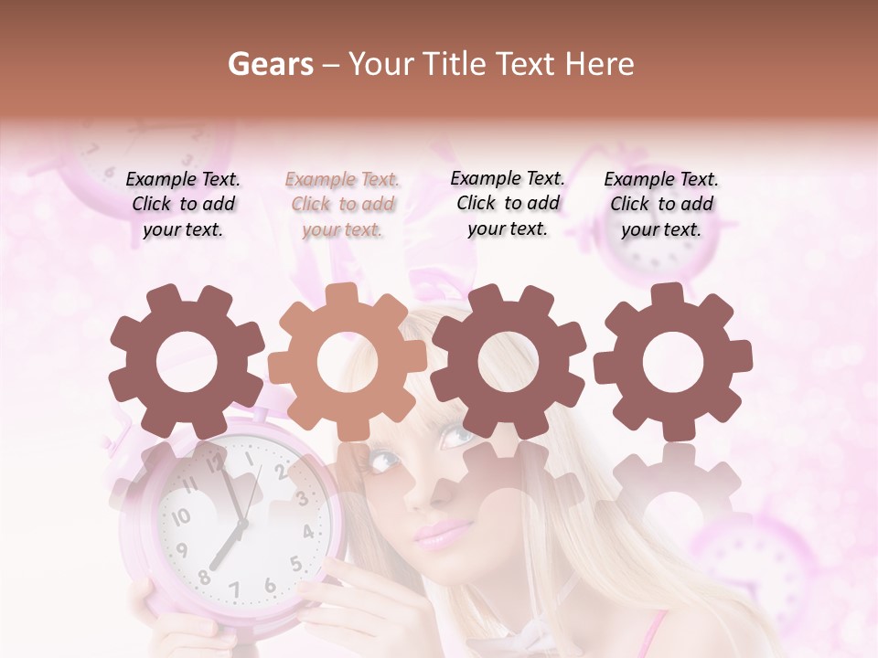 Bokeh Playful Young PowerPoint Template