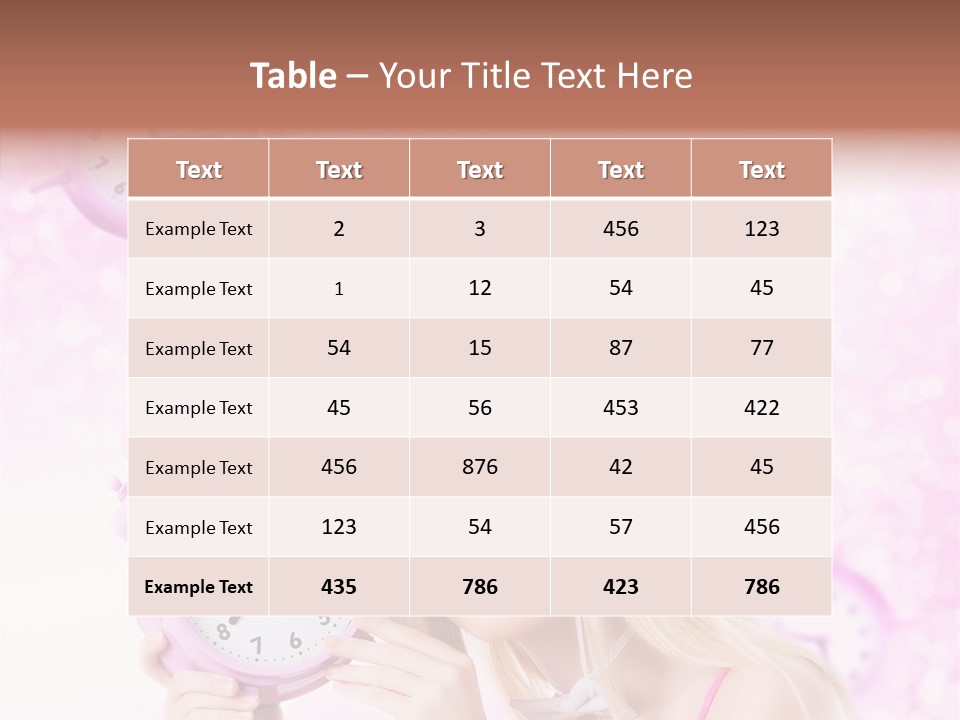 Bokeh Playful Young PowerPoint Template