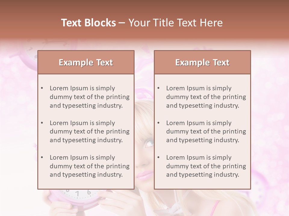 Bokeh Playful Young PowerPoint Template