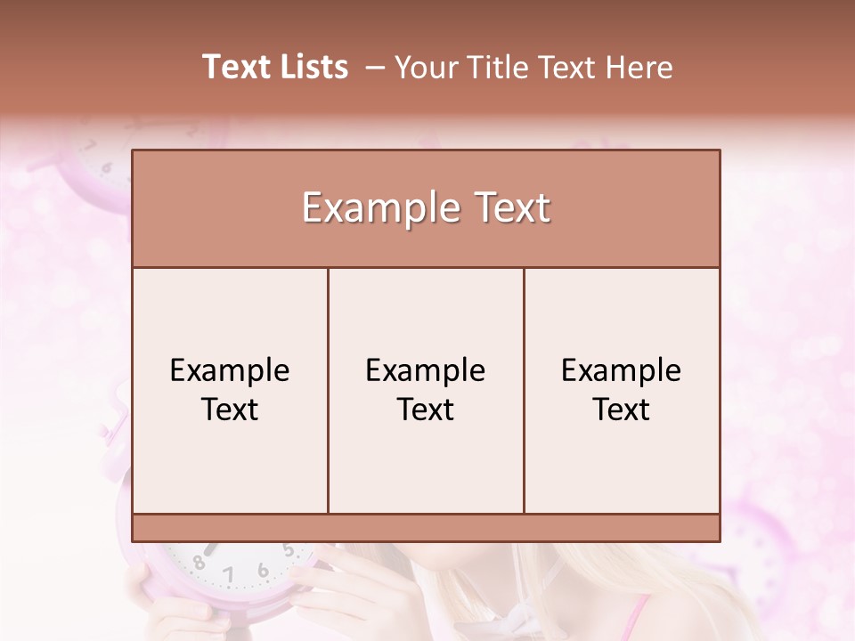 Bokeh Playful Young PowerPoint Template