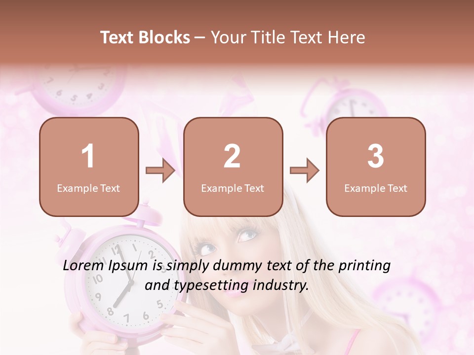 Bokeh Playful Young PowerPoint Template