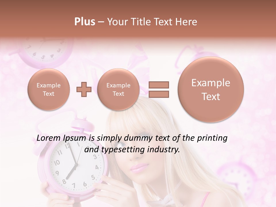 Bokeh Playful Young PowerPoint Template