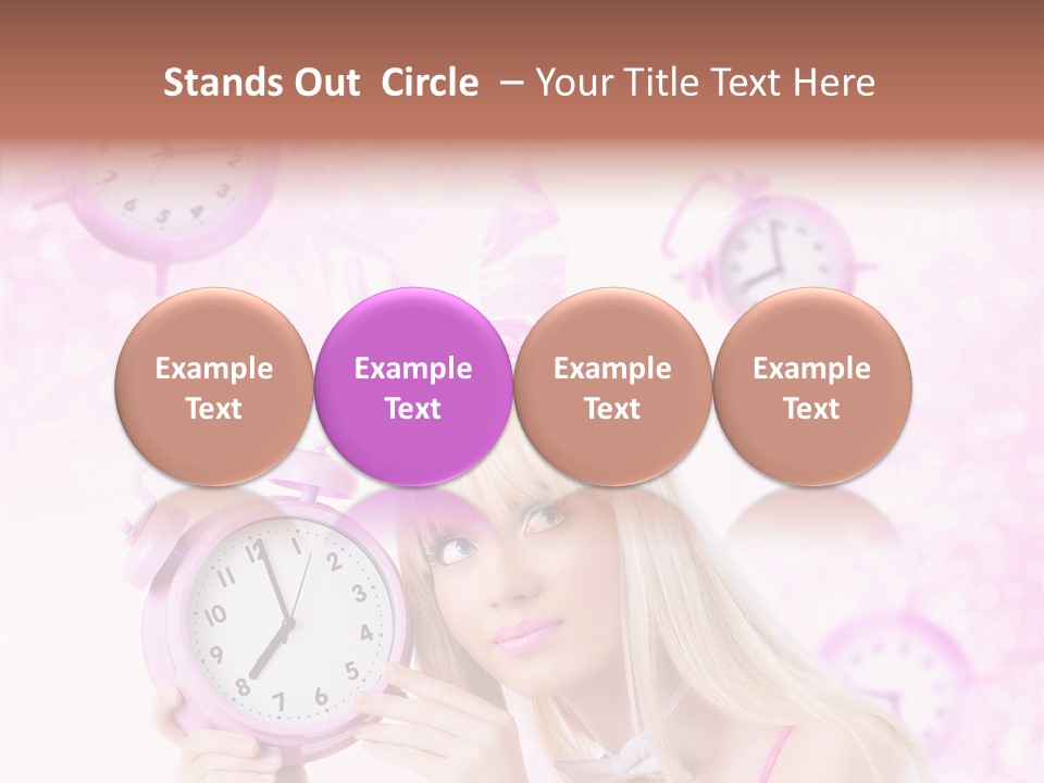 Bokeh Playful Young PowerPoint Template