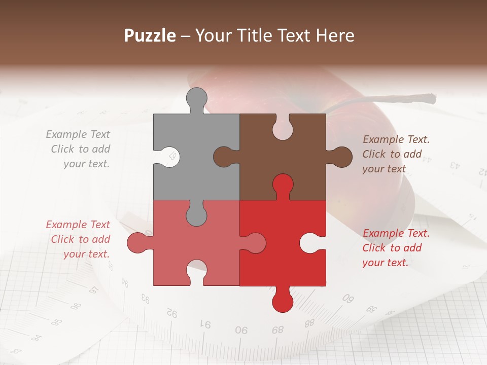 Finance Diet Fit PowerPoint Template