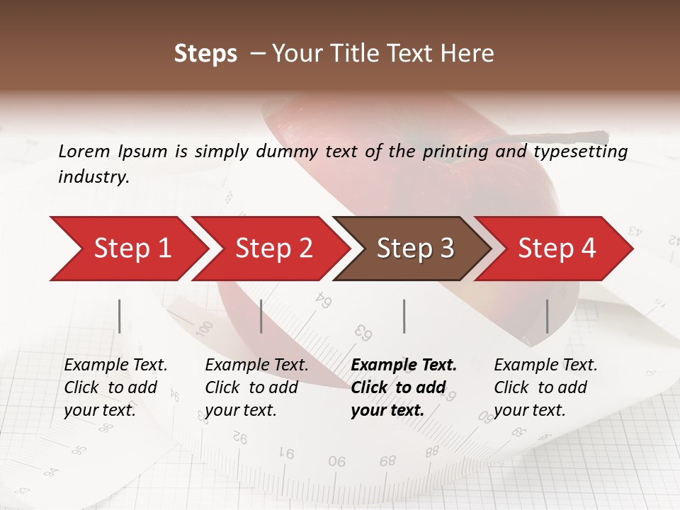 Finance Diet Fit PowerPoint Template