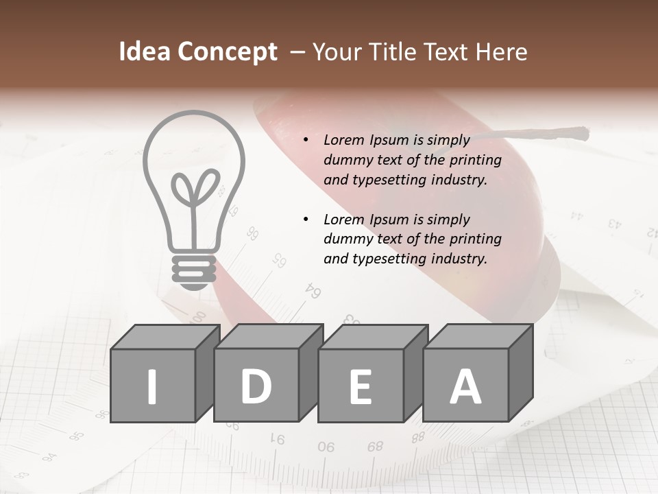 Finance Diet Fit PowerPoint Template