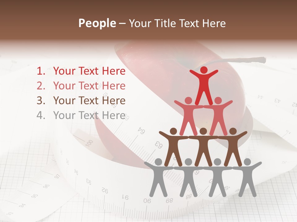 Finance Diet Fit PowerPoint Template