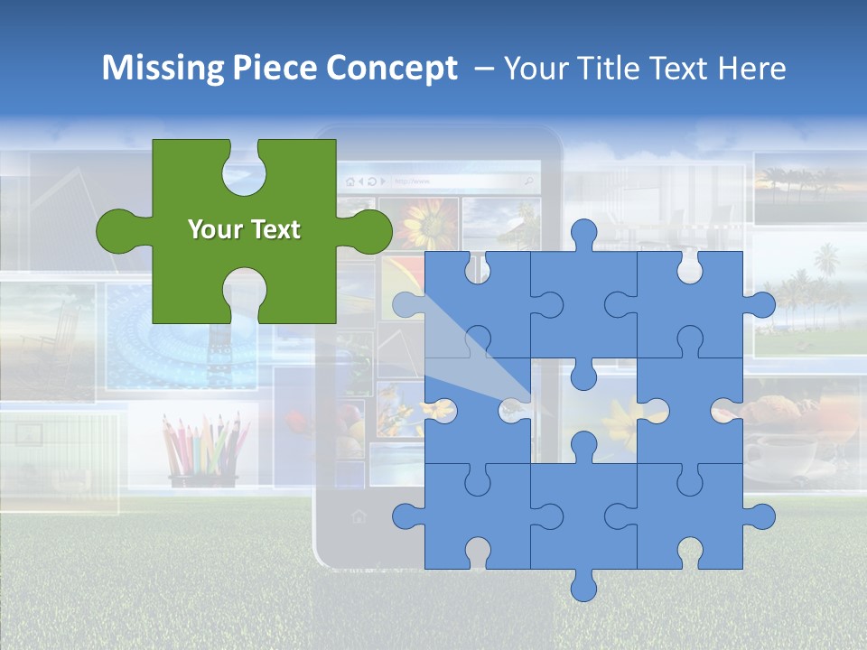 Data Website Browser PowerPoint Template
