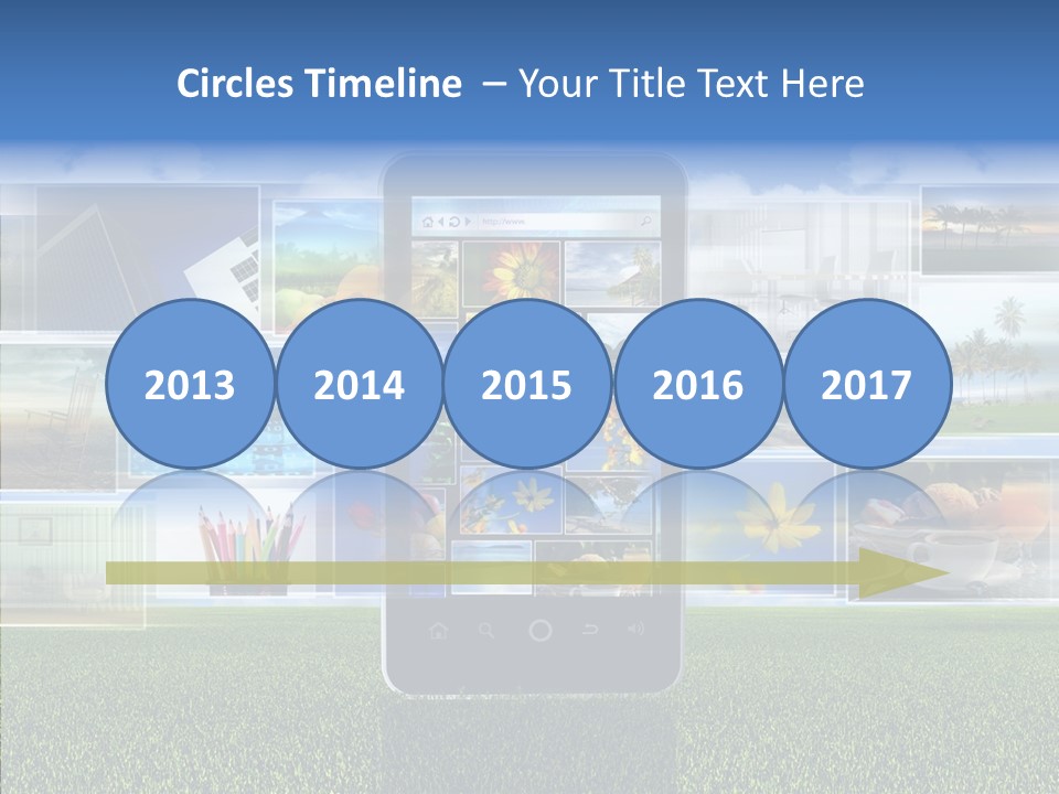 Data Website Browser PowerPoint Template