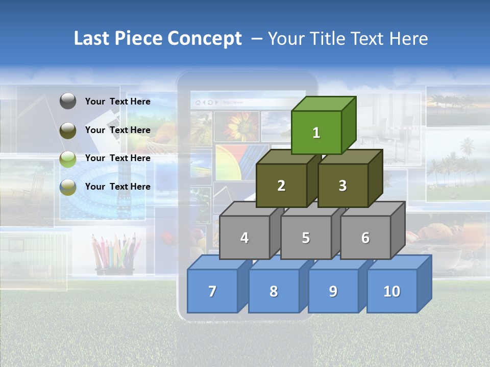 Data Website Browser PowerPoint Template