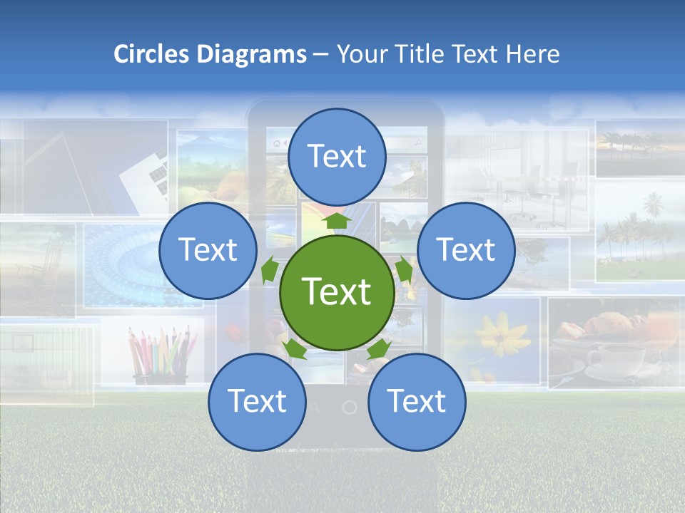 Data Website Browser PowerPoint Template
