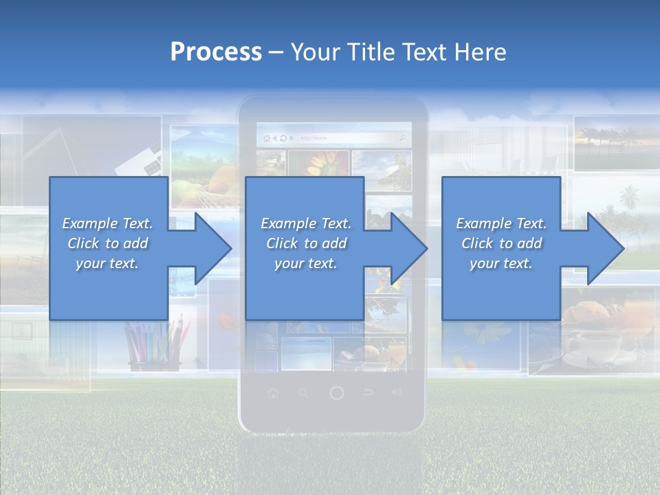 Data Website Browser PowerPoint Template