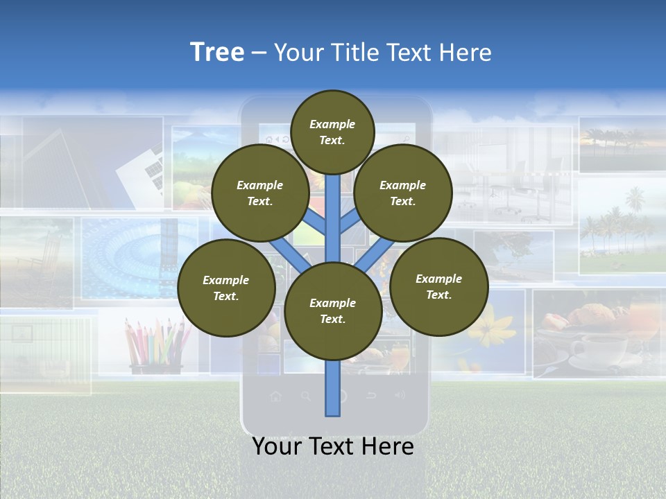 Data Website Browser PowerPoint Template