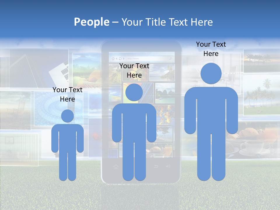 Data Website Browser PowerPoint Template