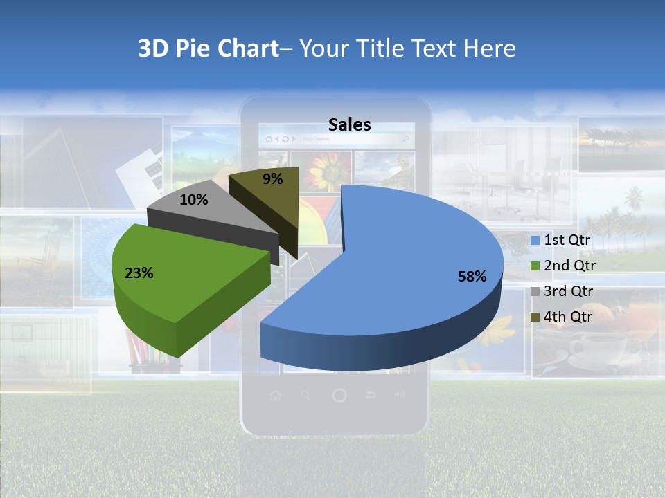Data Website Browser PowerPoint Template