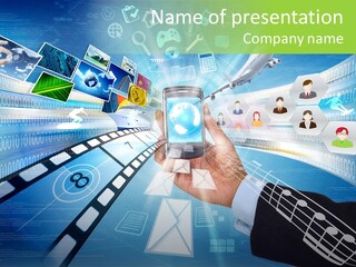 Work Network Website PowerPoint Template