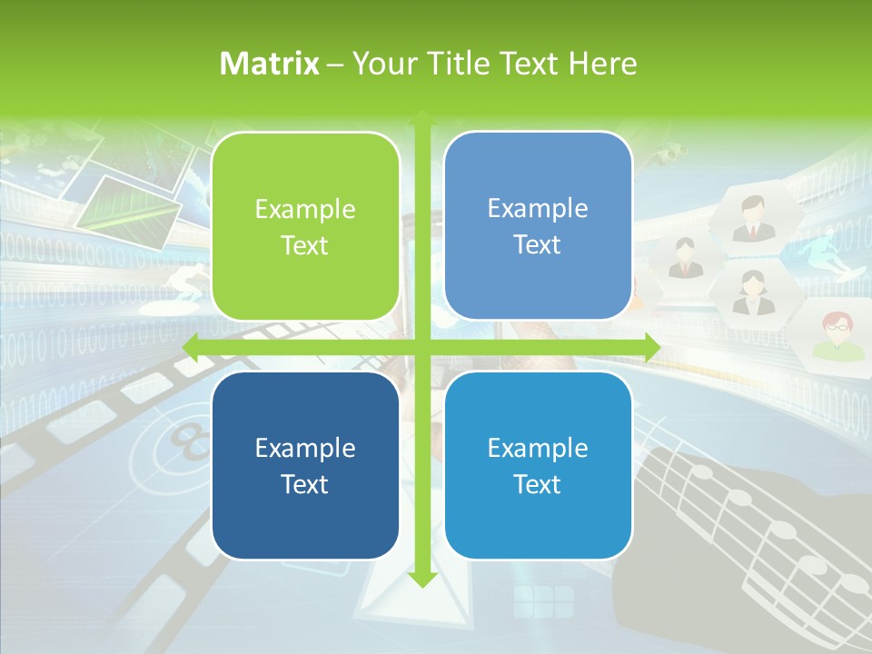 Work Network Website PowerPoint Template