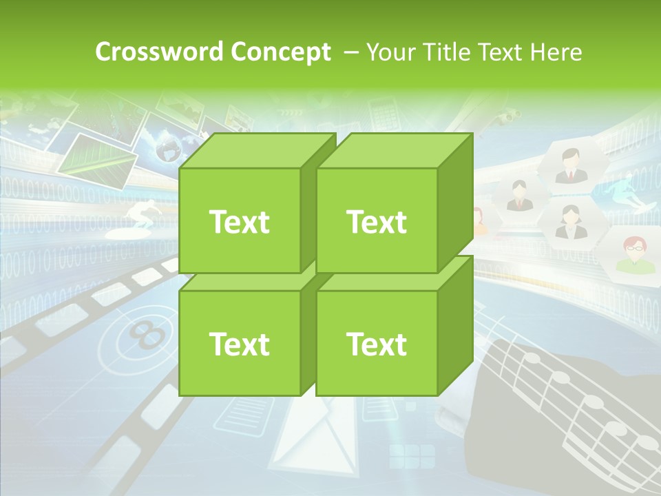 Work Network Website PowerPoint Template