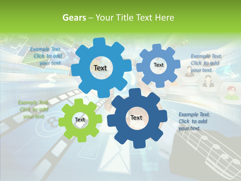 Work Network Website PowerPoint Template