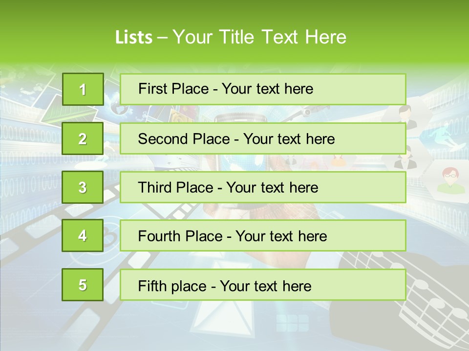 Work Network Website PowerPoint Template