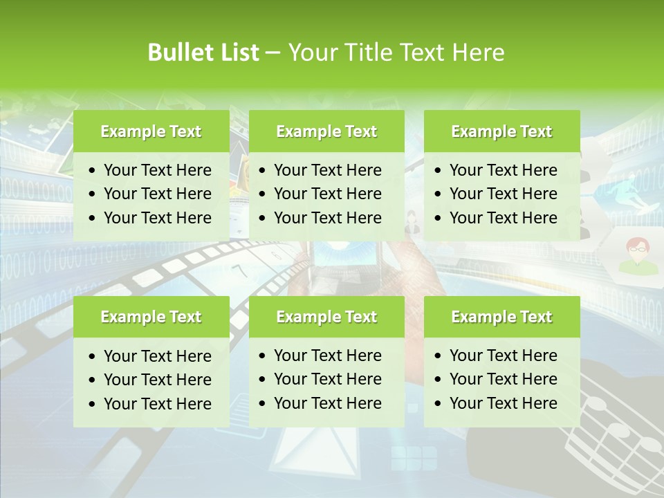 Work Network Website PowerPoint Template