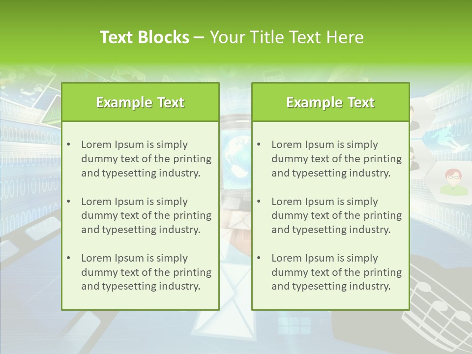 Work Network Website PowerPoint Template