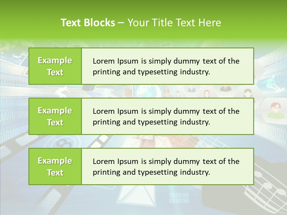 Work Network Website PowerPoint Template