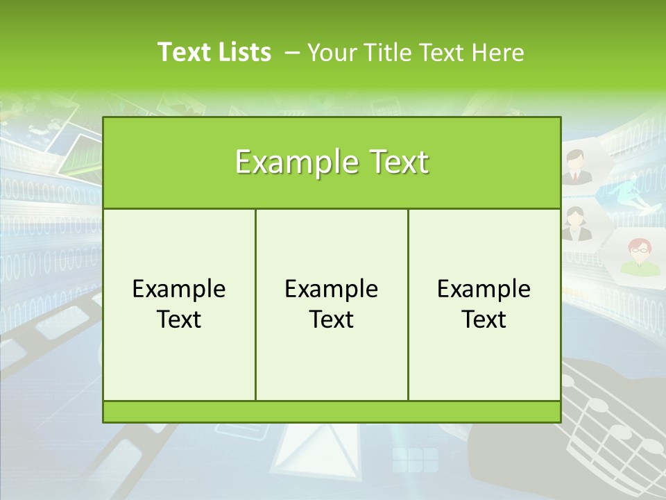 Work Network Website PowerPoint Template