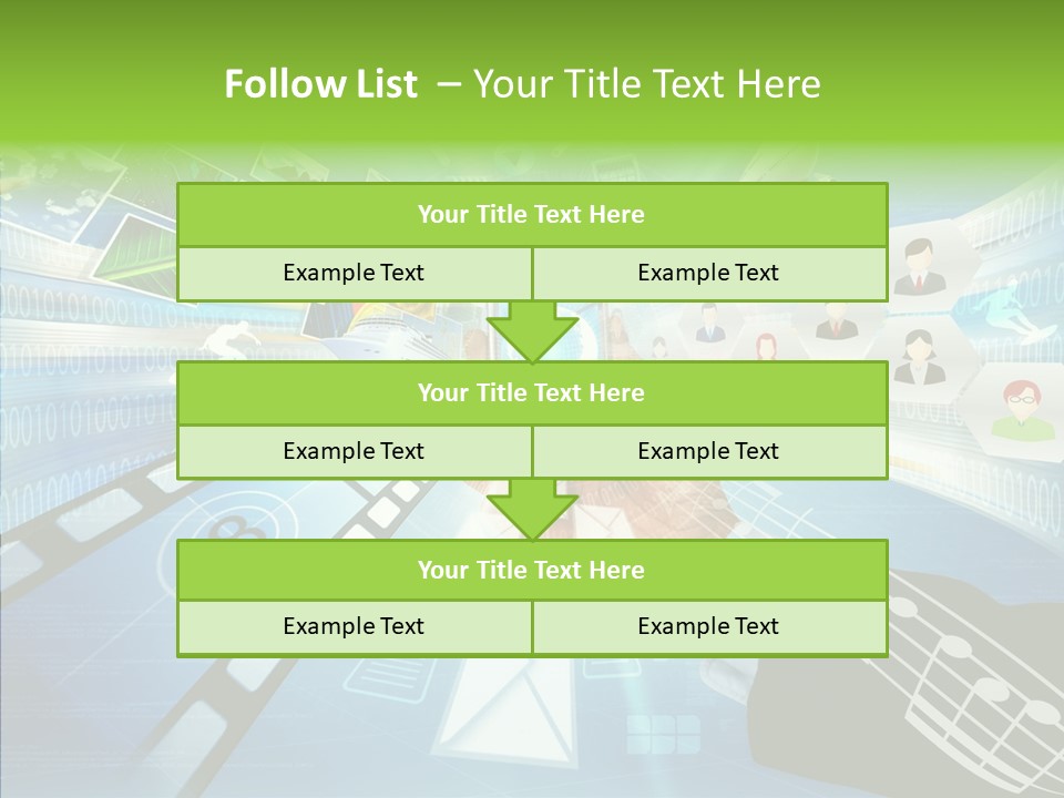 Work Network Website PowerPoint Template
