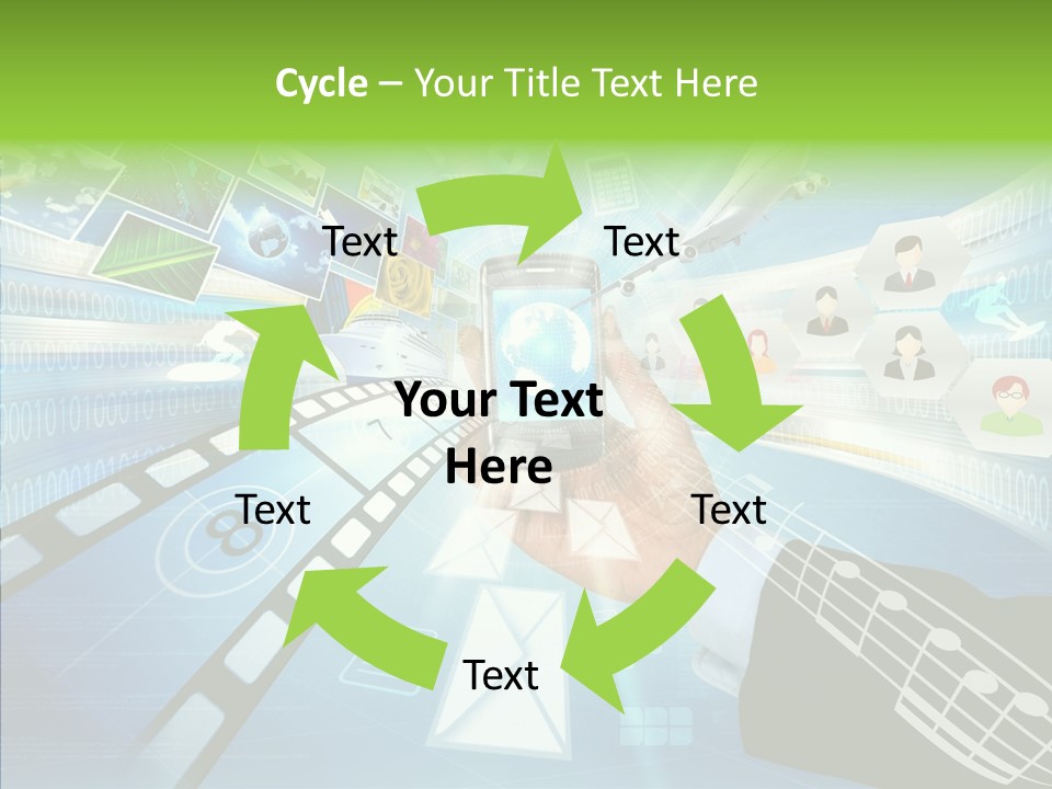 Work Network Website PowerPoint Template