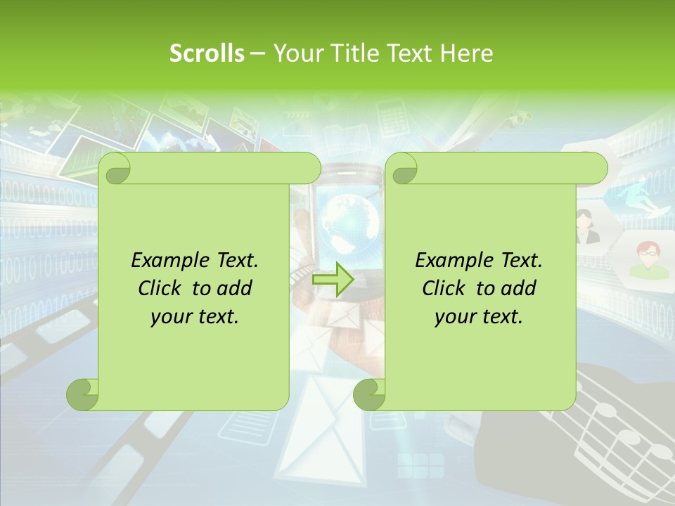Work Network Website PowerPoint Template