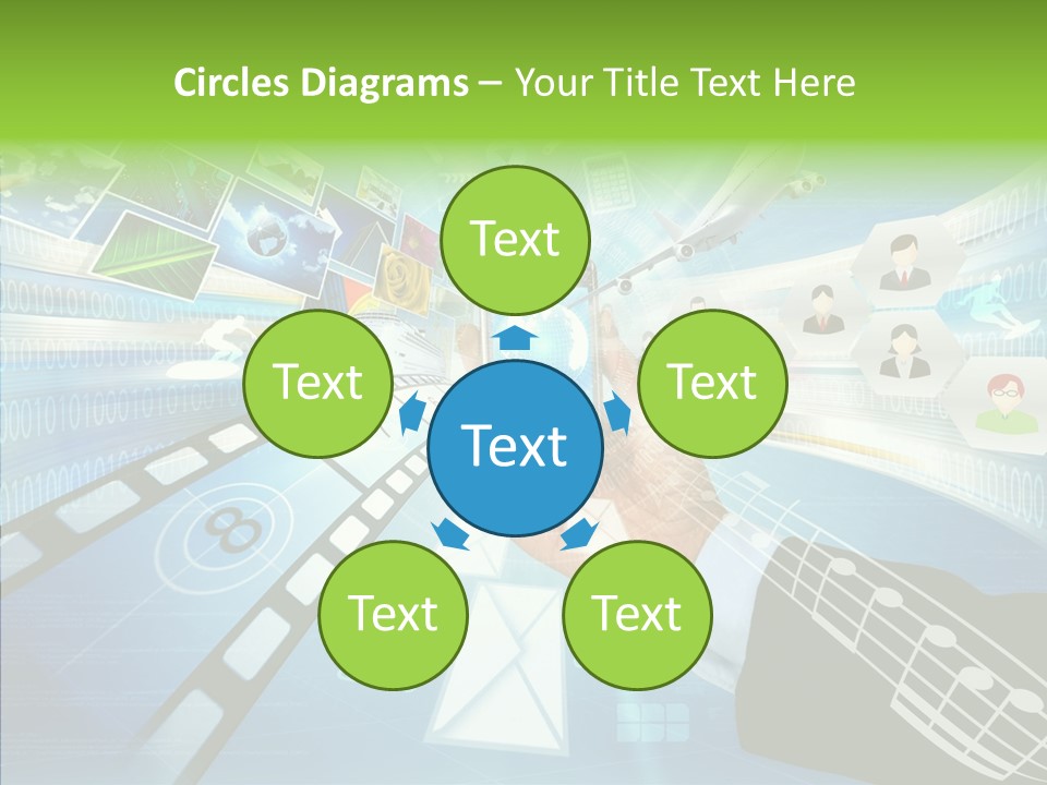 Work Network Website PowerPoint Template