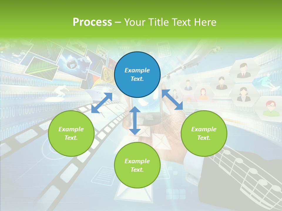 Work Network Website PowerPoint Template