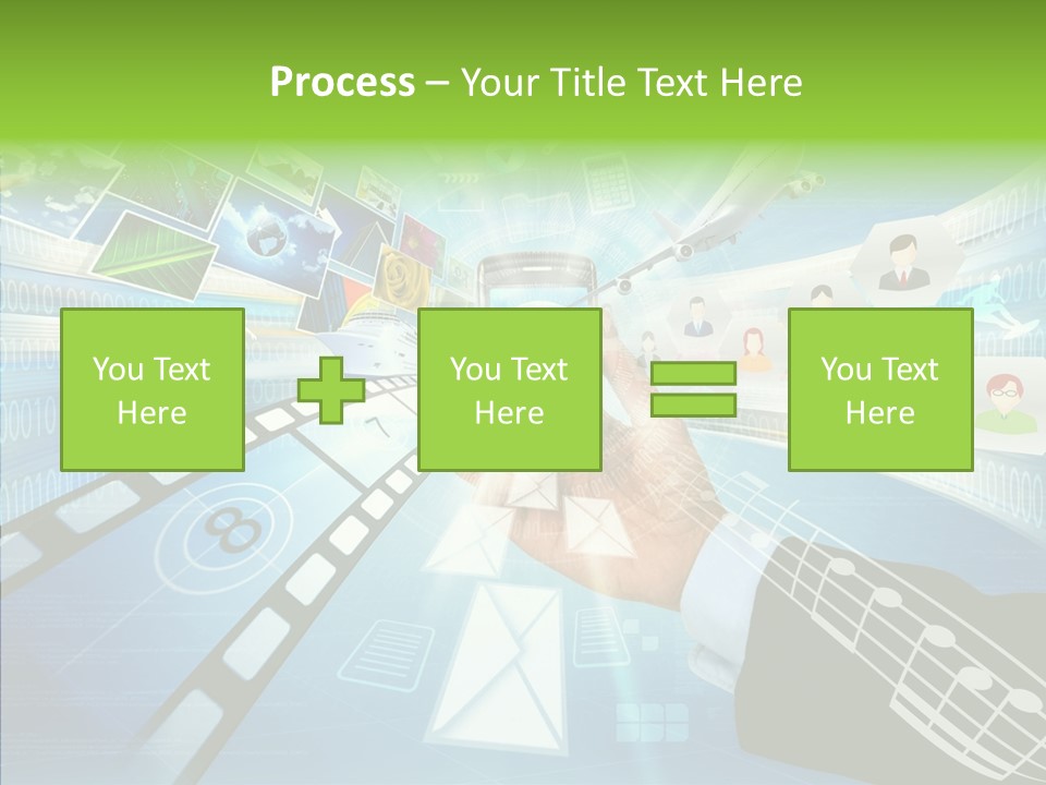 Work Network Website PowerPoint Template