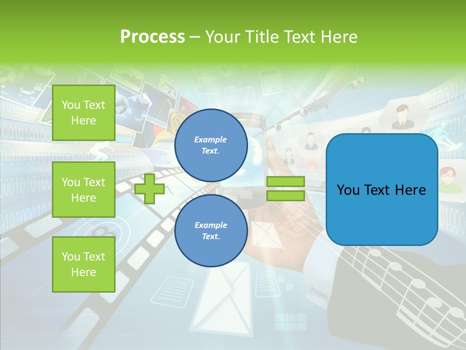 Work Network Website PowerPoint Template