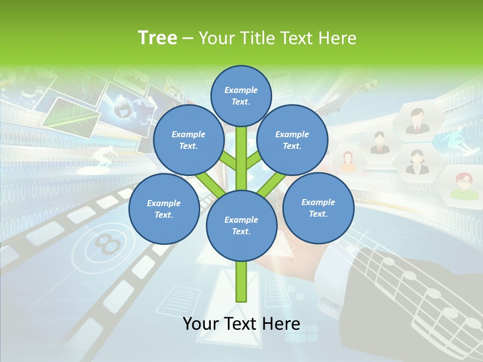Work Network Website PowerPoint Template