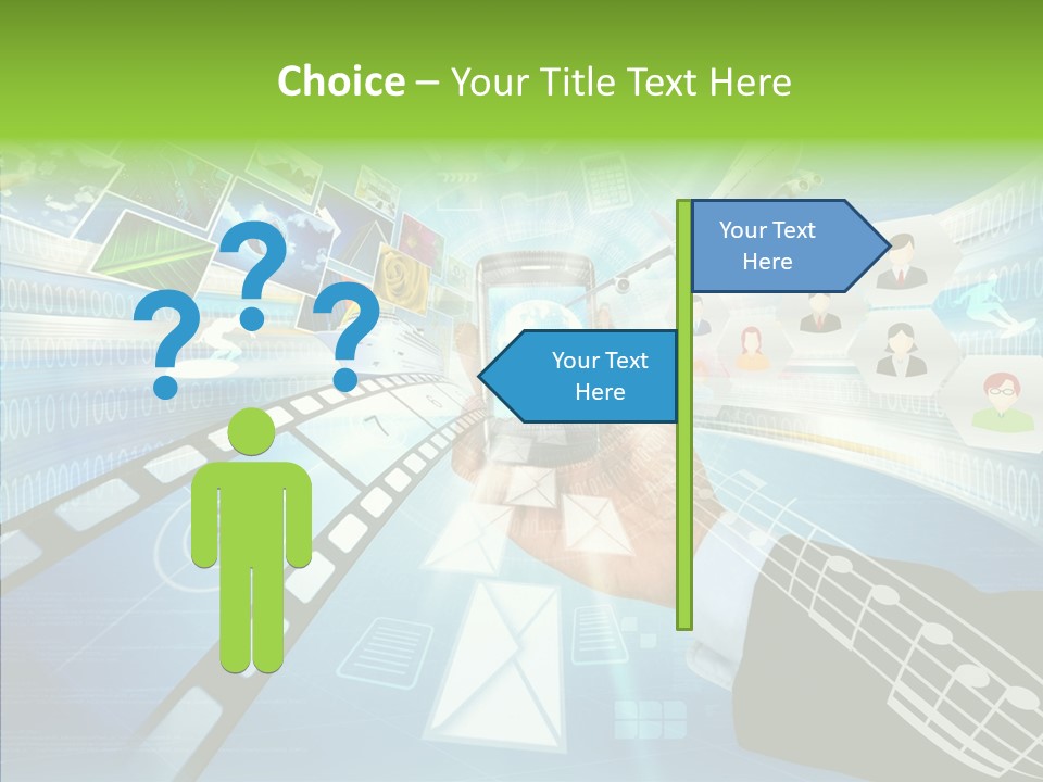 Work Network Website PowerPoint Template