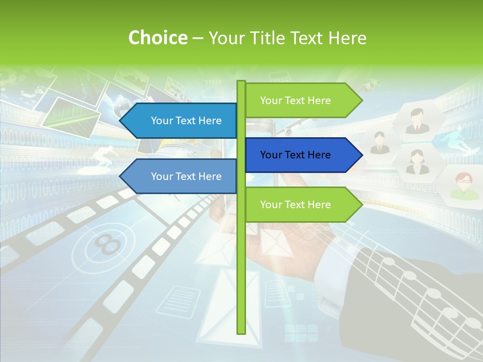 Work Network Website PowerPoint Template