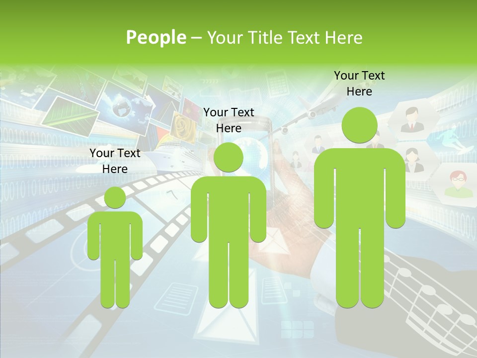 Work Network Website PowerPoint Template