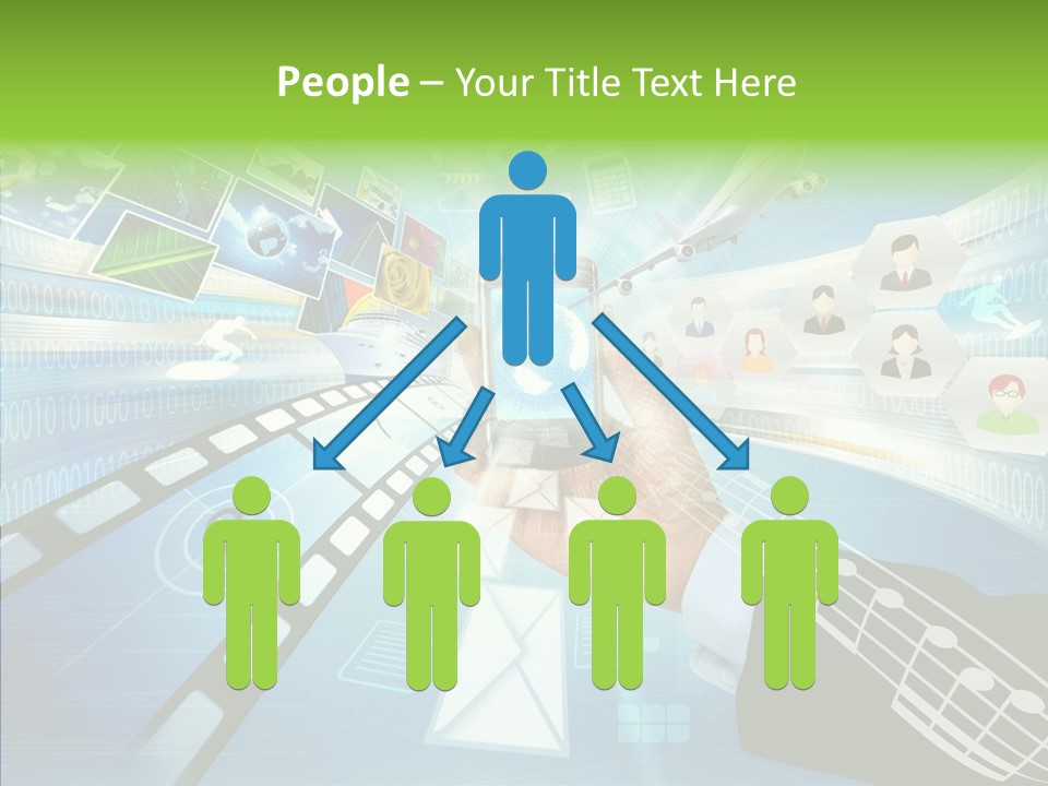 Work Network Website PowerPoint Template