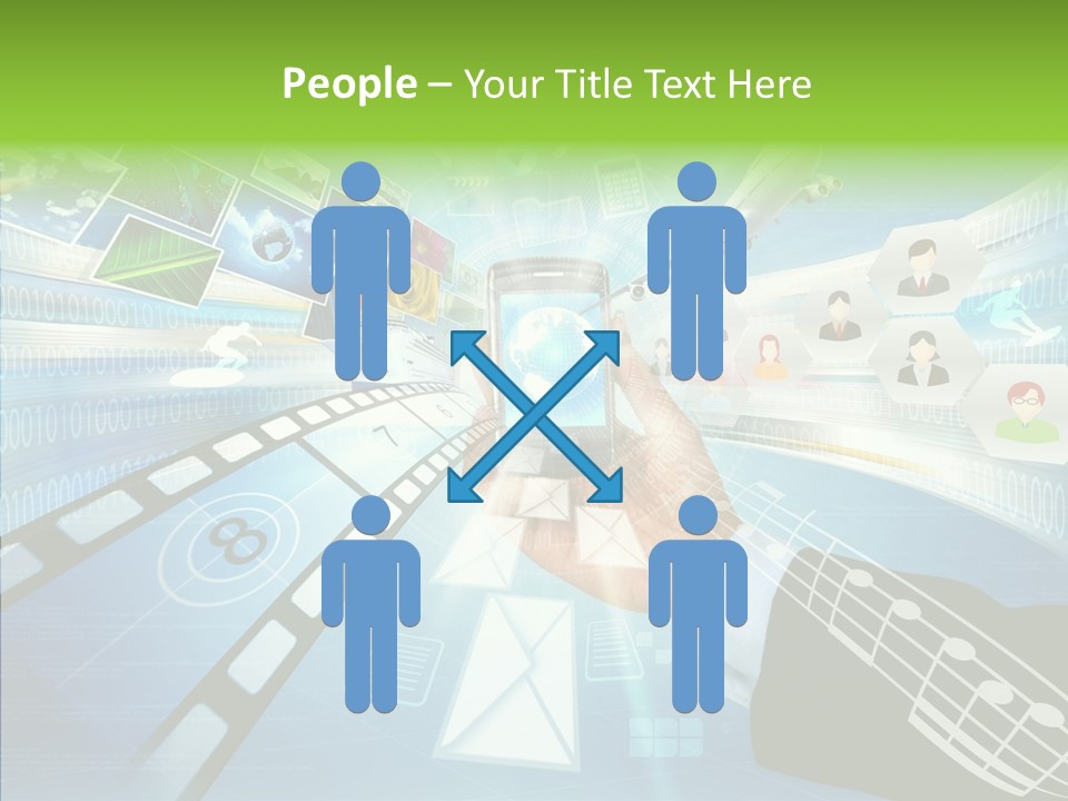 Work Network Website PowerPoint Template