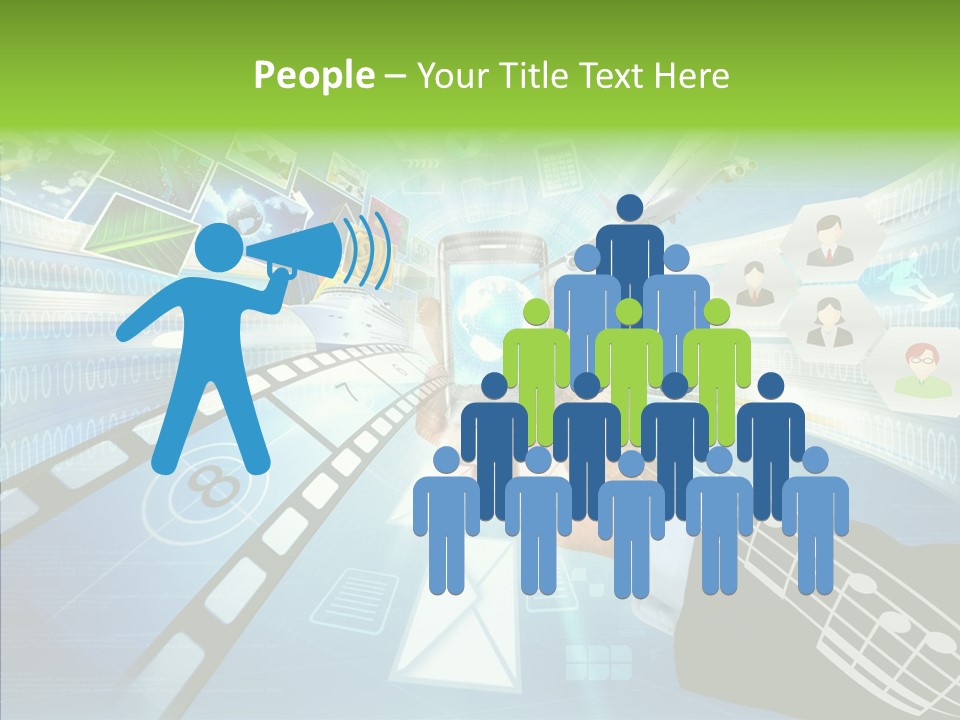 Work Network Website PowerPoint Template