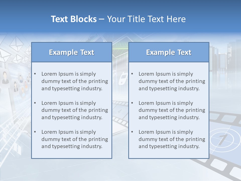 Internet Monitor Technology PowerPoint Template