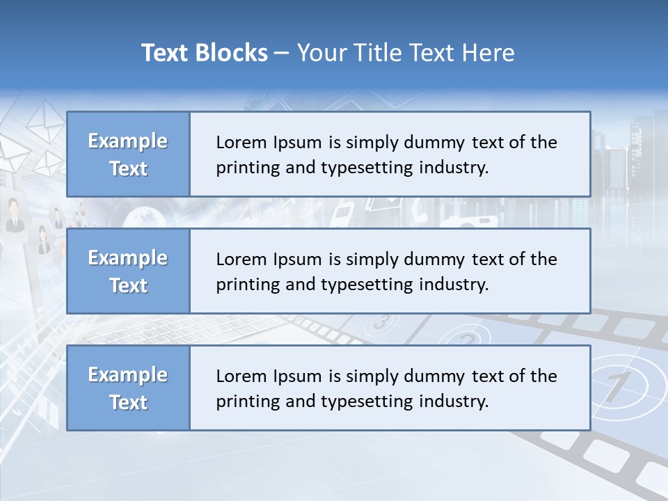 Internet Monitor Technology PowerPoint Template