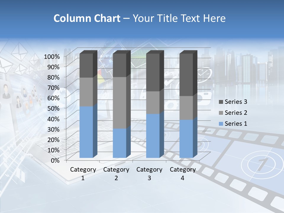 Internet Monitor Technology PowerPoint Template