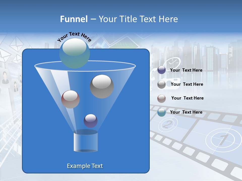 Internet Monitor Technology PowerPoint Template