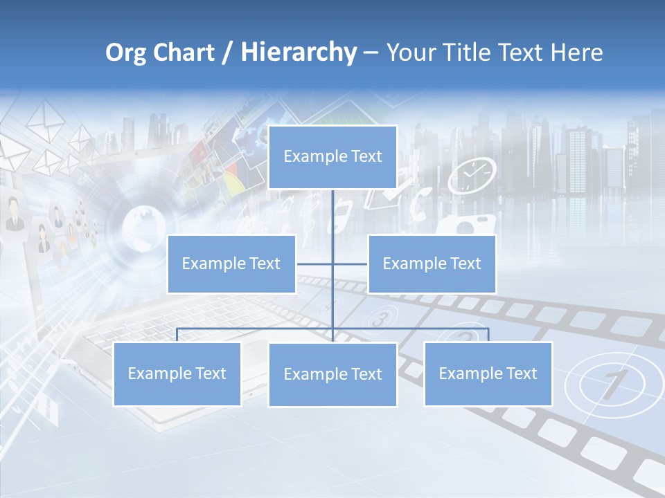 Internet Monitor Technology PowerPoint Template